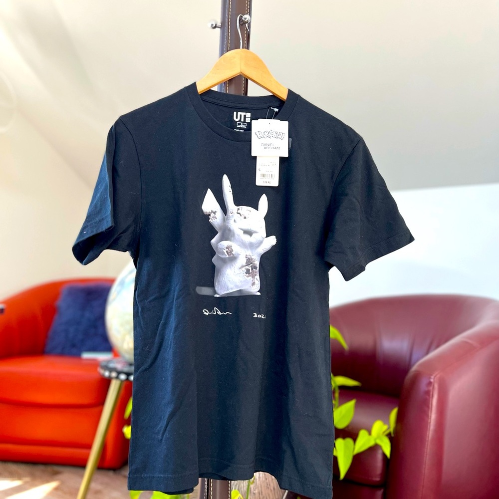 Daniel Arsham x Pokemon x Uniqlo Pikachu Tee